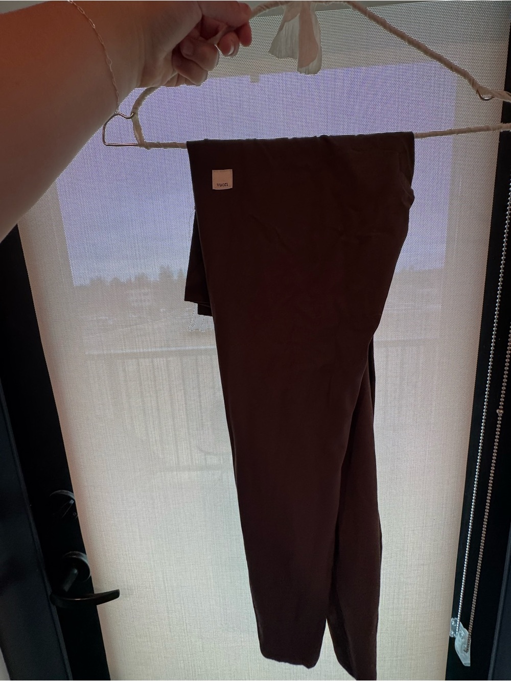 Vuori All the feels brown leggings